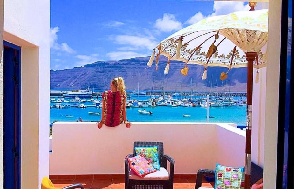 Suite Marrakech Beach, La Graciosa. Caleta de Sebo Luaran gambar